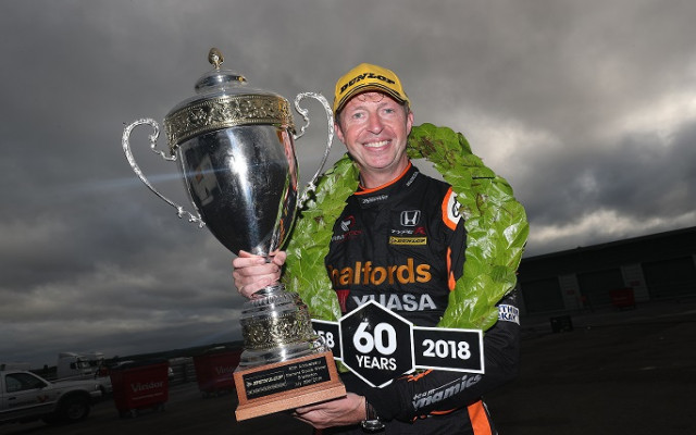 Fittingly Matt Neal - one of the BTCC’s most successful and longest serving drivers – took the chequered flag in the third race at Snetterton, taking double points in the “Diamond Double” race.